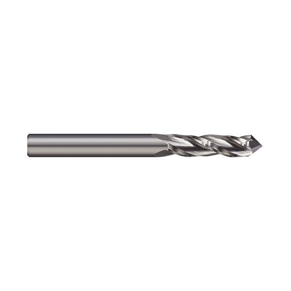 1/2 Cutter dia x 1.0000 in. 1 Length of Cut x 82 Degree included Carbide Drill/End Mill, 3 Flutes